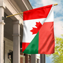 Canada Flag With Madagascar Flag