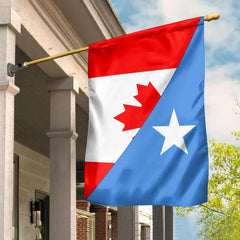 Canada Flag With Somalia Flag