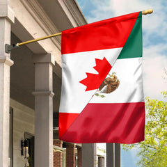 Canada Flag With Mexico Flag