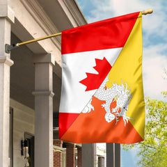 Canada Flag With Utan Flag