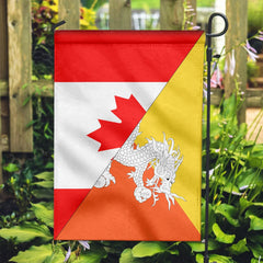 Canada Flag With Utan Flag