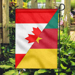 Canada Flag With Cameroon Flag