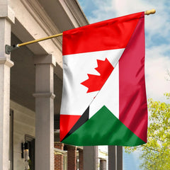 Canada Flag With Sudan Flag