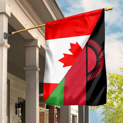 Canada Flag With Malawi Flag