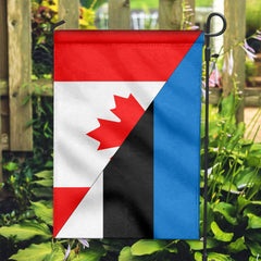 Canada Flag With Estonia Flag