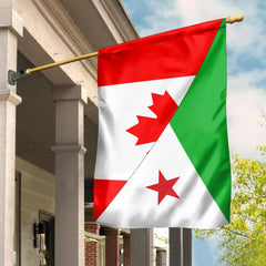 Canada Flag With Djibouti Flag