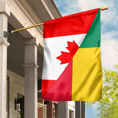 Canada Flag With Benin Flag