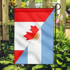 Canada Flag With Argentina Flag