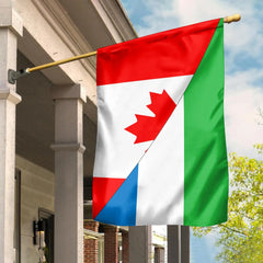 Canada Flag With Sierra Leone Flag