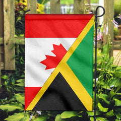 Canada Flag With Jamaica Flag