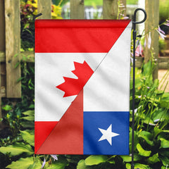 Canada Flag With Chile Flag