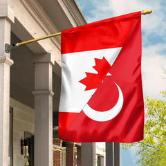 Canada Flag With Turkey Flag