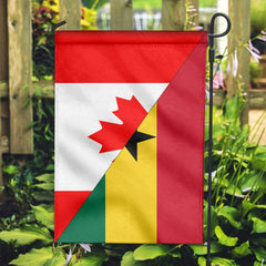 Canada Flag With Ghana Flag