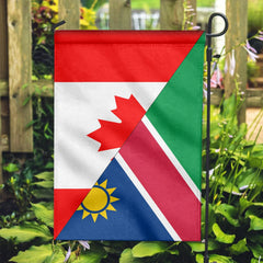 Canada Flag With Namibia Flag