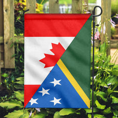 Canada Flag With Solomon Islands Flag