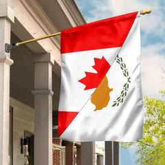 Canada Flag With Cyprus Flag