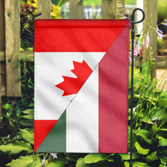 Canada Flag With Hungary Flag