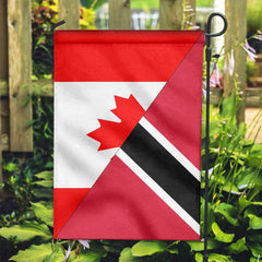 Canada Flag With Trinidad & Tobago Flag