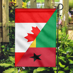 Canada Flag With Guinea Bissau Flag