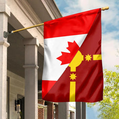 Canada Flag With Rotuma Flag