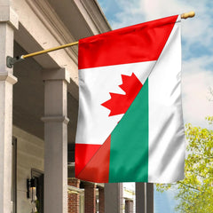 Canada Flag With Bulgaria Flag