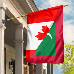 Canada Flag With Maldives Flag