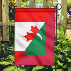 Canada Flag With Maldives Flag