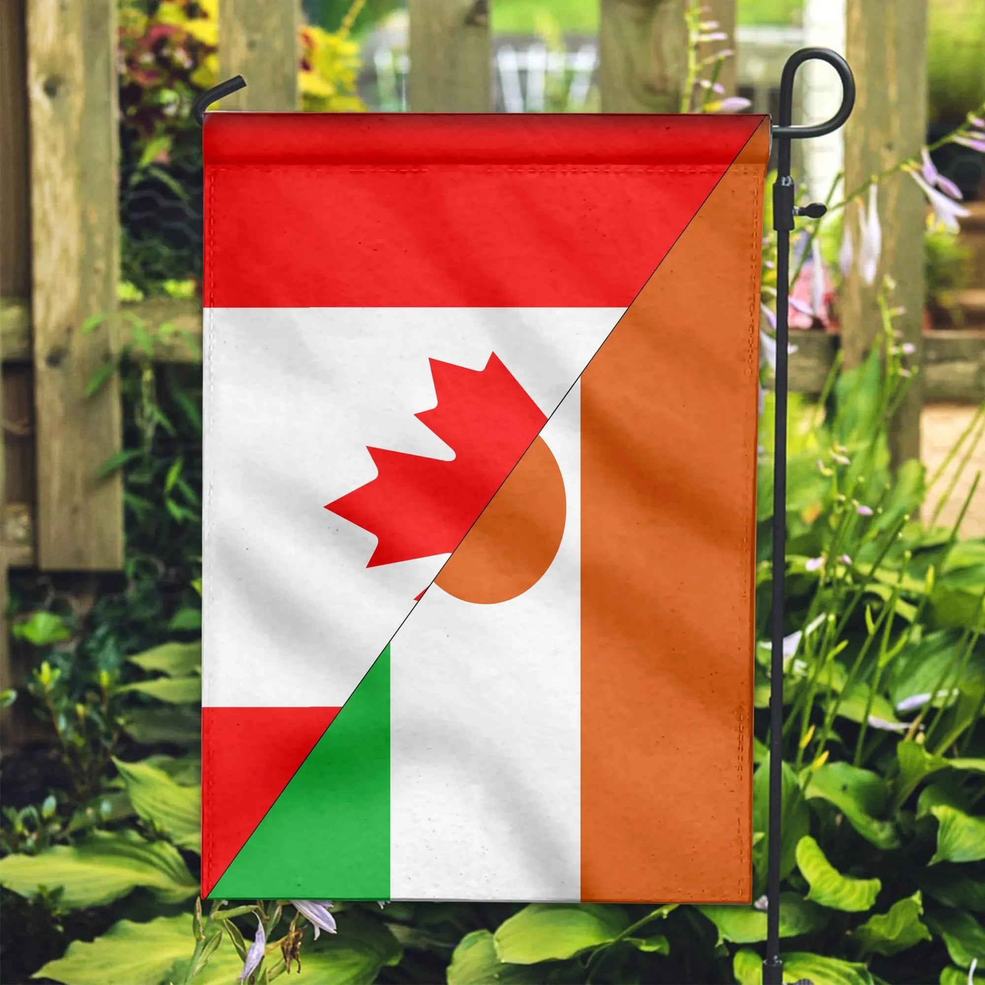 Canada Flag With Niger Flag