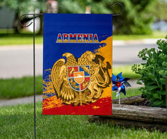 Armenia Garden Flag Armenia Blue