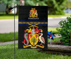 Barbados United Garden Flag