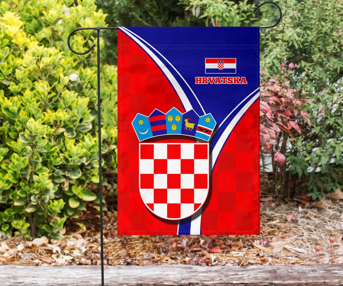 Croatia Gargen Flag Crotian Pride