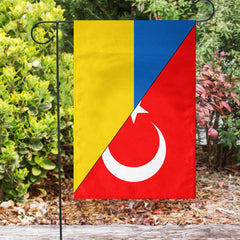 Turkey Flag With Ukraine Flag