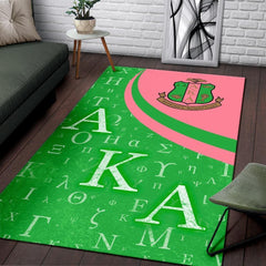 Area Rug AKA Greek Letter Area Rug