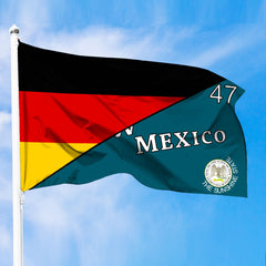 Flag Of New Mexico 1912 1925 Flag With Germany Flag