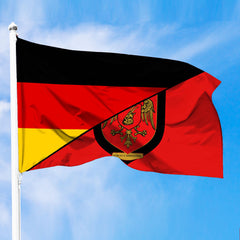 Albania Albanian Armed Forces Flag With Germany Flag