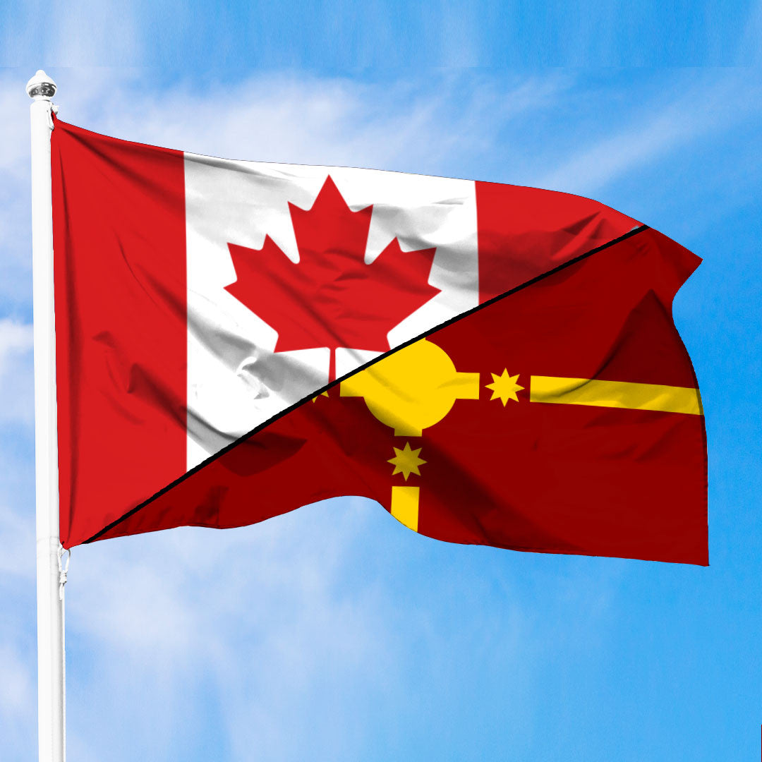 Rotuma Flag With Canada Flag – Flag Of Mine