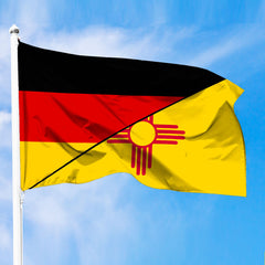 Flag Of New Mexico Flag With Germany Flag