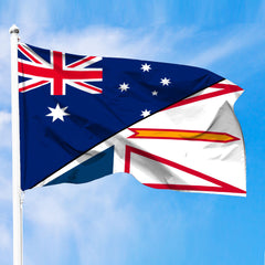 Canada Flag Of Newfoundland & Labrador Flag With Australia Flag