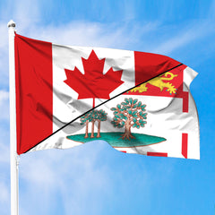 Canada Flag Of Prince Edward Island Flag With Canada Flag