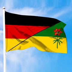 Canada Flag Of Saskatchewan Flag With Germany Flag