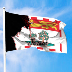 Canada Of Prince Edward Island Jesus Premium Flag