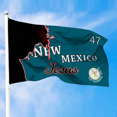 Flag Of New Mexico 1912 1925 Jesus Premium Flag