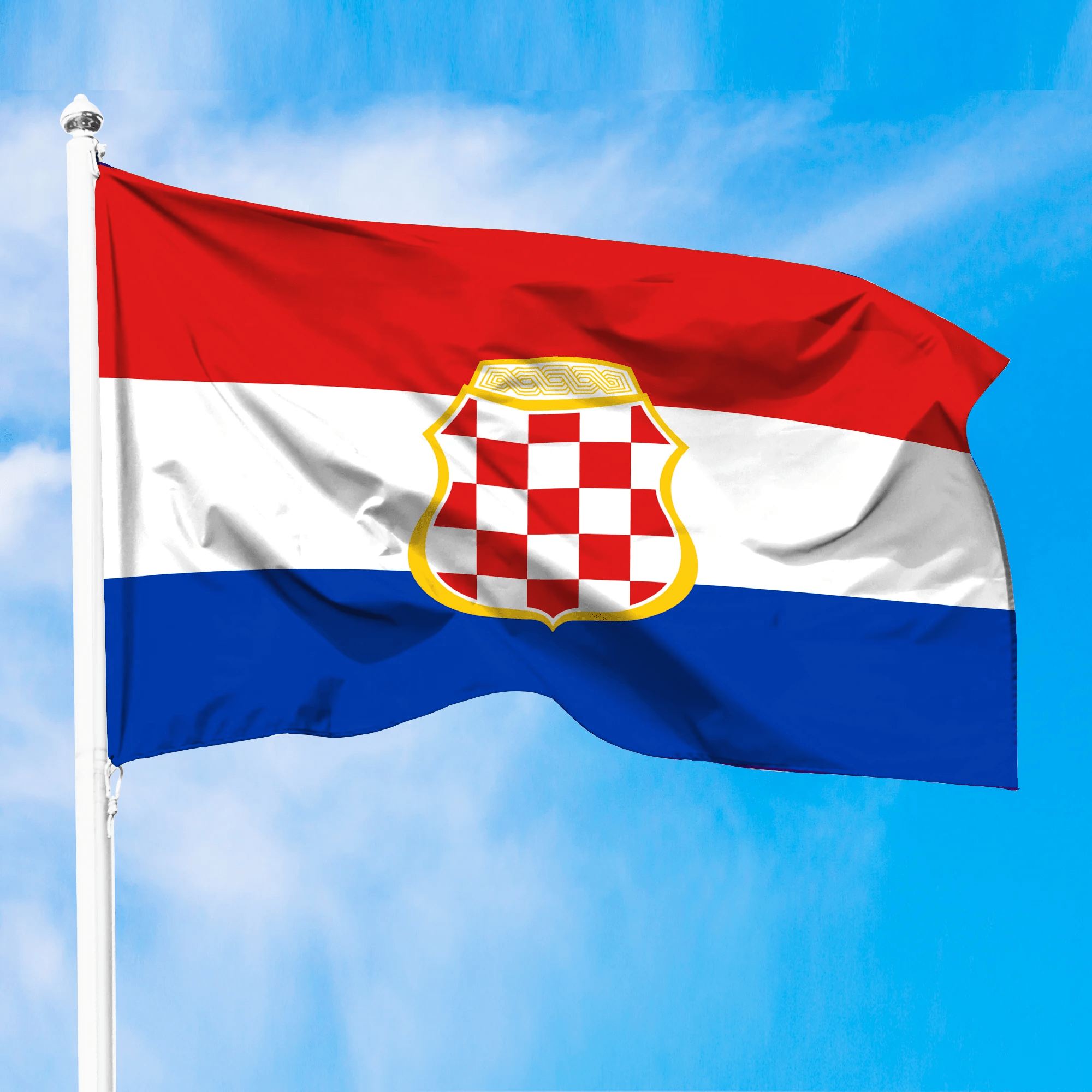 All Over Print Flag Croatian Republic Of Herzeg Bosnia