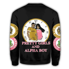 Alpha Phi Alpha AKA Black Sweatshirt