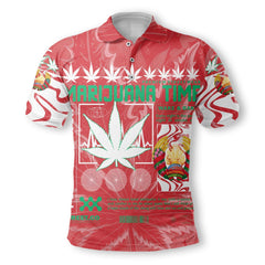 Belarus Polo Shirt Flag & Coat Of Arms Marijuanas Style