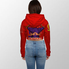 Custom DST & OPP Crop Hoodie Coleman Love Style