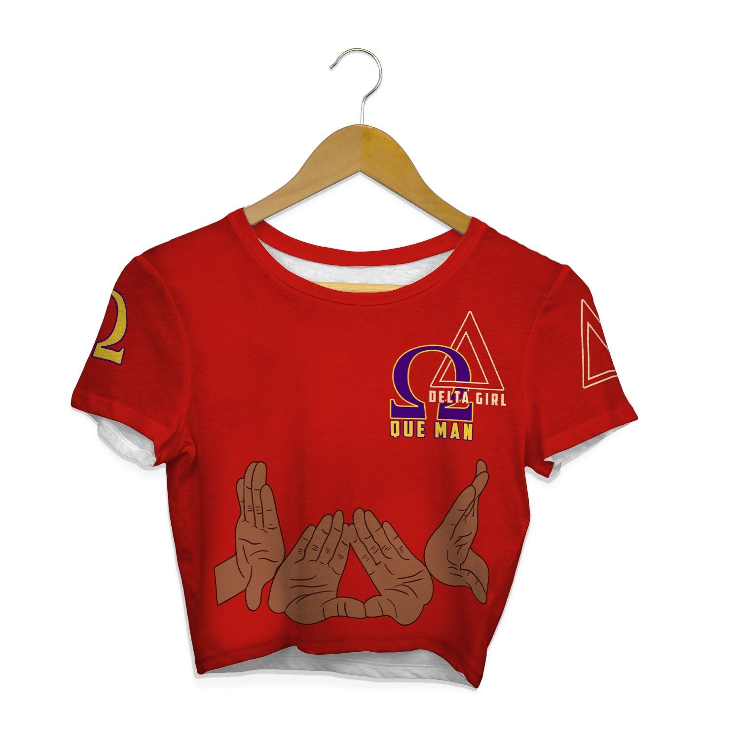 Custom DST & OPP Crop Top T Shirt Coleman Love Style