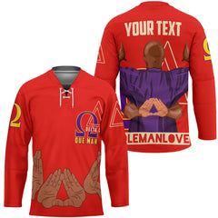 Custom DST & OPP Hockey Jersey Coleman Love Style