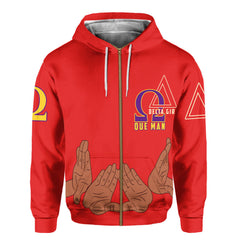 Custom DST & OPP Zip Hoodie Coleman Love Style