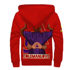 Custom DST & OPP Sherpa Hoodie Coleman Love Style